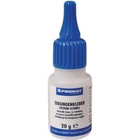 Sekundenkleber extrem schnell 20 g farblos - Promat Chemicals von PROMAT CHEMICALS