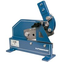 Blech-/Rundstahlschere 2BR/6 Messerlänge 180 mm Stahlblech 70 x 6 mm Rundstahl 13 mm Blech-/Rundstahlschere 2BR/6 Messerlänge 180 mm Stahlblech 70 x 6 mm Rundstahl 13 mm von PROMAT