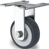 Bockrolle 50 mm 50 kg Vollgummi Gleitlager 55 x 55 mm - Promat Bockrolle 50 mm 50 kg Vollgummi Gleitlager 55 x 55 mm - Promat von PROMAT