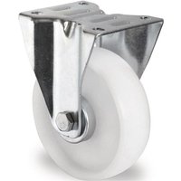 Promat - Bockrolle Rad-Ø 125 mm Tragfähigkeit 250 kg Polyamid Platte L105xB80 mm von PROMAT