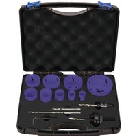Lochsägensatz 13-teilig 19-68 mm Schnitttiefe 38 mm HSS-Co8 Lochsägensatz 13-teilig 19-68 mm Schnitttiefe 38 mm HSS-Co8 von PROMAT
