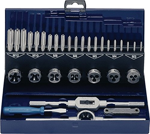 PROMAT 867530 Gewindeschneidzeugesatz 31tlg. HSS M3-M12 PROMAT Metallkassette von Kayser