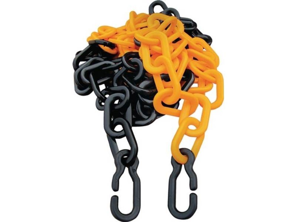 PROMAT Absperrkette Absperrkette Kunststoff gelb/schwarz 9 mm Länge 3 m PROMAT Absperrkette Absperrkette Kunststoff gelb/schwarz 9 mm Länge 3 m von PROMAT