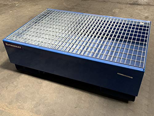 PROMAT - Auffangwanne 120x80x36 cm enzianblau für 2x 200L Fässer - AW 062 von Promat