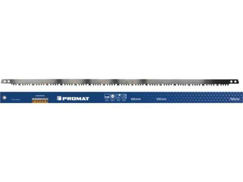 PROMAT Bügelsäge PROMAT Bügelsägeblatt Blattlänge 760 mm Hobelzahn für frisches H von PROMAT