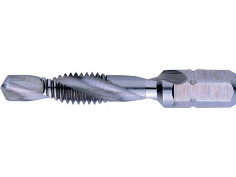PROMAT Gewindebohrer PROMAT Kombigewindebohrer HSSG 1/4 Zoll 6KT M3x2,5 mm Gewindesteigun von PROMAT
