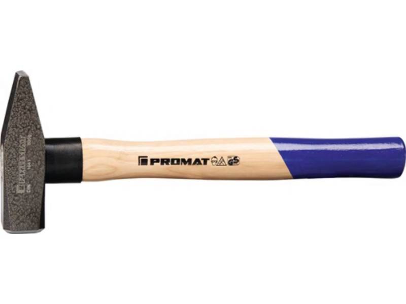 PROMAT Hammer PROMAT Schlosserhammer 300 g Stiellänge 300 mm Hickory mit Stahlsch von PROMAT