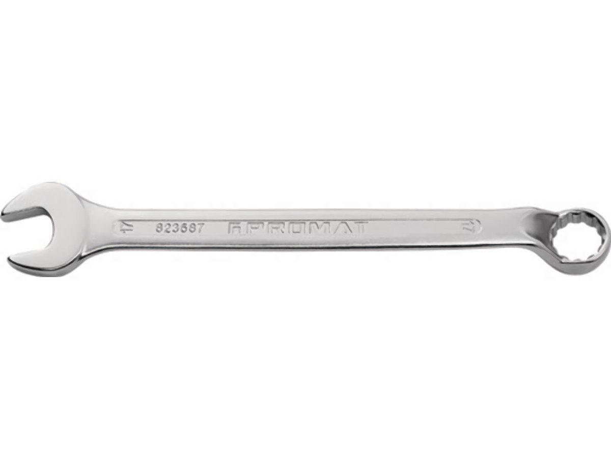 PROMAT Maulschlüssel PROMAT Ringmaulschlüssel SW 22 mm Länge 292 mm Form B CV-Stahl PROMAT Maulschlüssel PROMAT Ringmaulschlüssel SW 22 mm Länge 292 mm Form B CV-Stahl von PROMAT