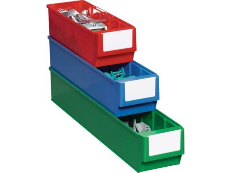 PROMAT Regal 15er Pack PROMAT Regalkasten L400xB183xH81mm rot Polypropylen von PROMAT