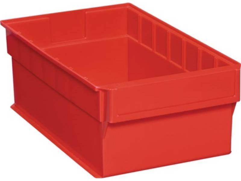 PROMAT Regal 16er Pack PROMAT Regalkasten L400xB235xH145mm rot Polypropylen von PROMAT
