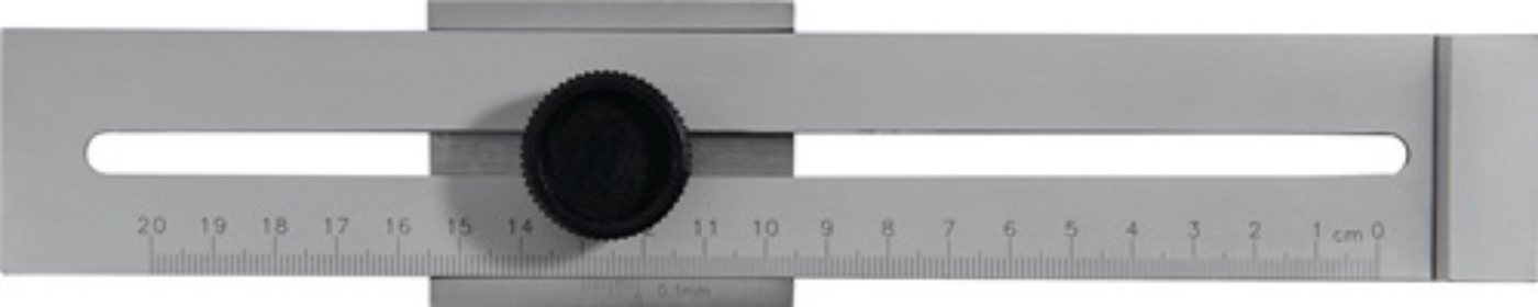 PROMAT Schieber PROMAT Streichmaß 250 mm mit flachem Schieber INOX PROMAT Schieber PROMAT Streichmaß 250 mm mit flachem Schieber INOX von PROMAT