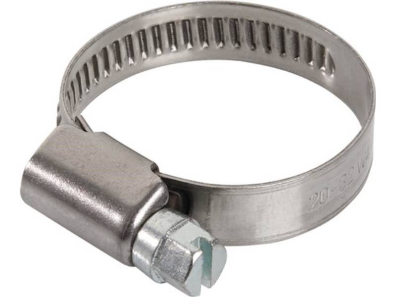 PROMAT Schlauchschelle 100er Pack Schlauchschelle 32-50mm W4 Band-B.9mm Btl.PROMAT nach DIN3017 · Werkstoff (W4) Edelstahl · Sechskantschraube SW 7 · Schneckengewinde von PROMAT