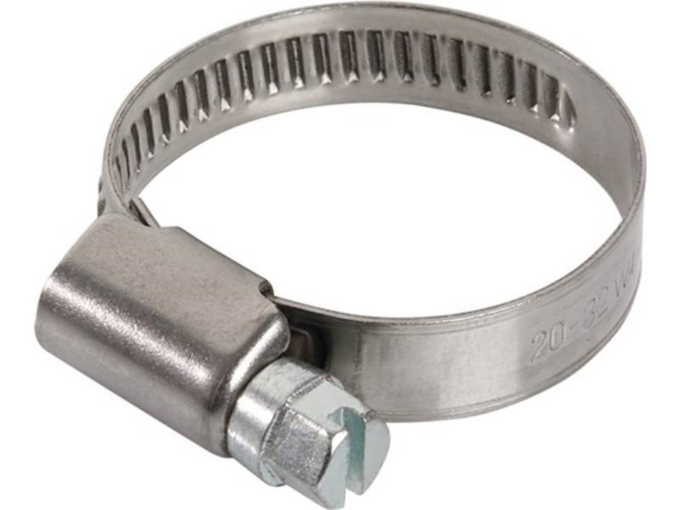 PROMAT Schlauchschelle 100er Pack Schlauchschelle 40-60mm W4 Band-B.12mm Btl.PROMAT nach DIN3017 · Werkstoff (W4) Edelstahl · Sechskantschraube SW 7 · Schneckengewinde von PROMAT
