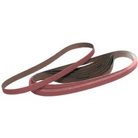 PROMAT Schleifband Länge 457 mm Breite 13 mm Körnung 120 für Holz / Metall Kor von PROMAT