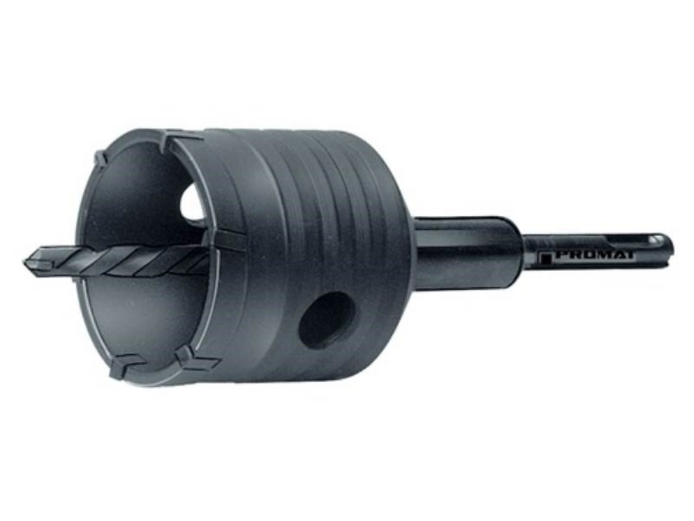 PROMAT Steckdose Schlagbohrkrone D.68mm Gesamt-L.180mm f.Steckd.SDS-plus PROMAT hammerf von PROMAT