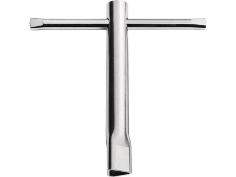 PROMAT Steckschlüssel PROMAT Dreikantsteckschlüssel DIN 22417 A Gr.M5 Länge 100 mm verzin von PROMAT