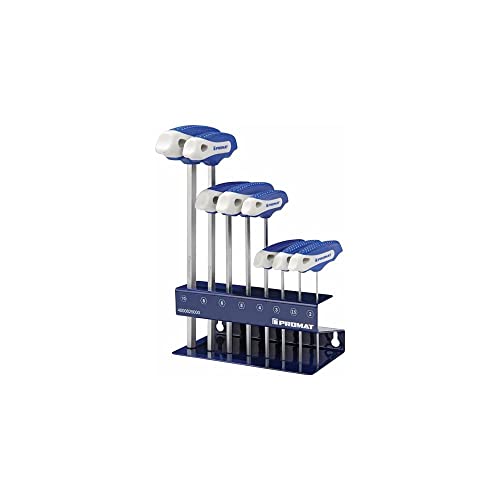 PROMAT Stiftschlüsselsatz 8-tlg. SW 2-10 m. Quergr. im Werkbankständer PROMAT, 8-teilig SW 2-10, mit Quergriff PROMAT Stiftschlüsselsatz 8-tlg. SW 2-10 m. Quergr. im Werkbankständer PROMAT, 8-teilig SW 2-10, mit Quergriff von Promat