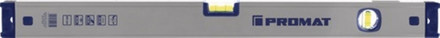 PROMAT Wasserwaage PROMAT Wasserwaage 40 cm Aluminium silber ± 0,5mm/m Spiegellibelle PROMAT Wasserwaage PROMAT Wasserwaage 40 cm Aluminium silber ± 0,5mm/m Spiegellibelle von PROMAT
