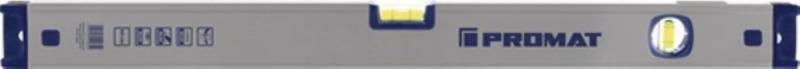 PROMAT Wasserwaage PROMAT Wasserwaage 40 cm Aluminium silber ± 0,5mm/m Spiegellibelle PROMAT Wasserwaage PROMAT Wasserwaage 40 cm Aluminium silber ± 0,5mm/m Spiegellibelle von PROMAT