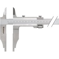 PROMAT Werkstattmessschieber DIN 862 250mm mit Messerspitzen Schnabellänge 75 m von PROMAT