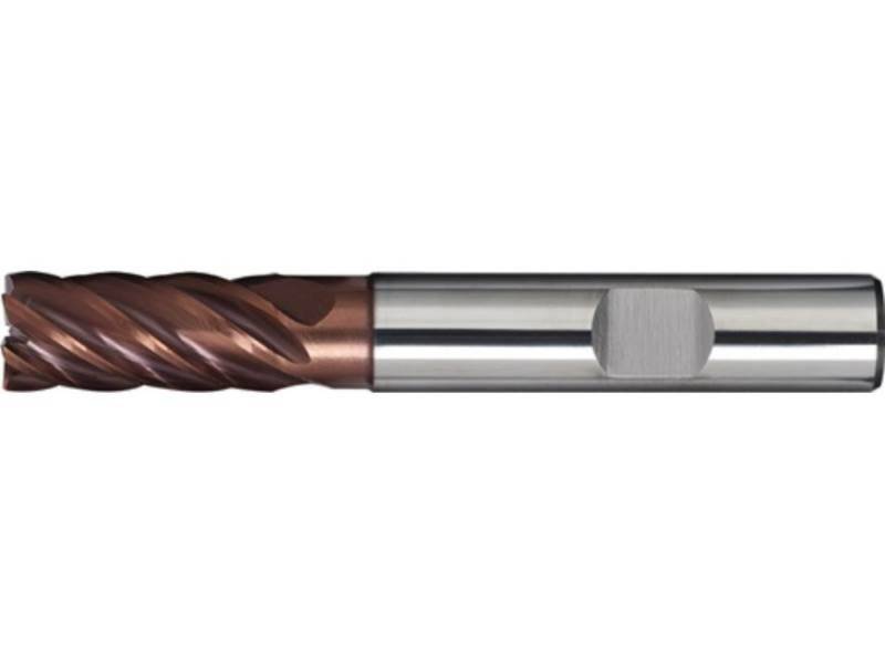 PROMAT Frässtift PROMAT Schaftfräser DIN 6527 L Nenn-Ø 16 mm VHM TiAlN 35-38 ° DIN von PROMAT