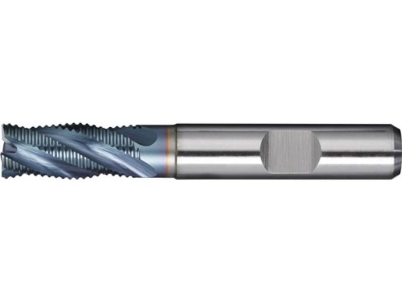 PROMAT Frässtift Schaftfräser DIN 844 Typ HR D.25mm Einsatz-L.63mm HSS-Co5 TiCN Weldon von PROMAT