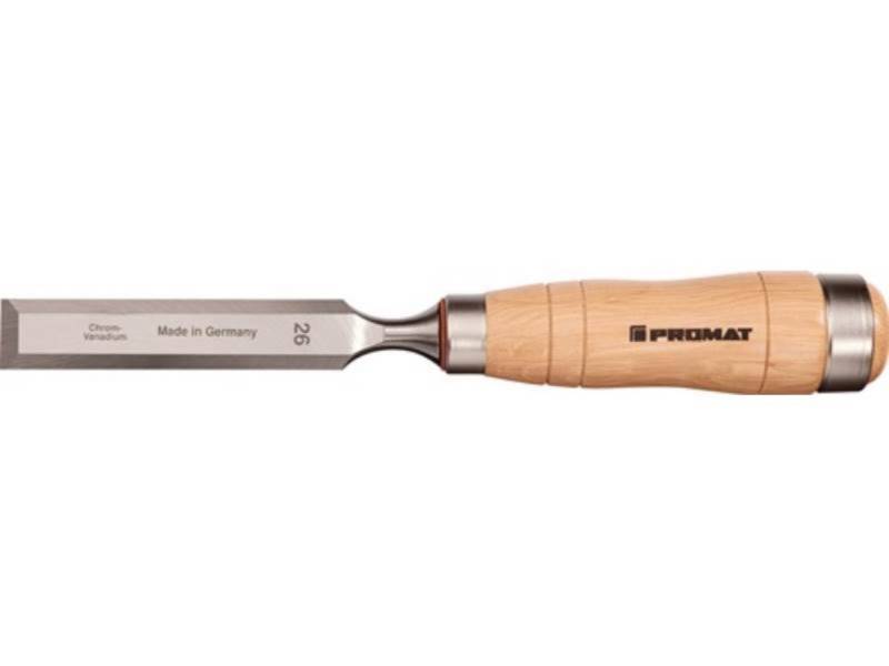 PROMAT Zwinge PROMAT Zimmermannsbeitel B.40 mm Weißbuchenheft Ulmer Form mit 2 St von PROMAT