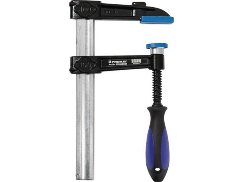 PROMAT Zwinge PROMAT Schraubzwinge Spann-W.300mm Ausladung 140mm Schienen-Q.35x9mm PROMAT Zwinge PROMAT Schraubzwinge Spann-W.300mm Ausladung 140mm Schienen-Q.35x9mm von PROMAT