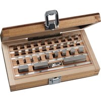 Parallelendmaßsatz Toleranzklasse 2 32 teilig Stahl Parallelendmaßsatz Toleranzklasse 2 32 teilig Stahl von PROMAT