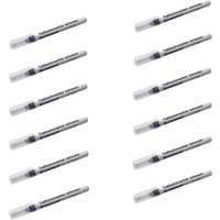 Tieflochmarker schwarz 1 mm Rundspitze dünne Spitze 20mm wasserfest 12Stk - Promat Tieflochmarker schwarz 1 mm Rundspitze dünne Spitze 20mm wasserfest 12Stk - Promat von PROMAT