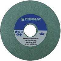 Promat - Schleifbockscheibe Ø200xB32x51mm 80 Form a mit Aussparung 110 x 16 mm Siliciumcarbid Promat - Schleifbockscheibe Ø200xB32x51mm 80 Form a mit Aussparung 110 x 16 mm Siliciumcarbid von PROMAT