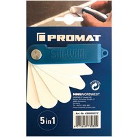 Silikonspachtel 5 in 1 passend für sämtliche Silikonfugen Kunststoff 1 s - Promat von PROMAT