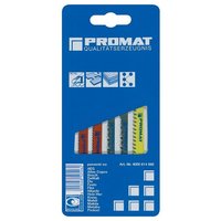 Promat - Stichsägeblattsortiment 5-teilig für Holz / Metall von PROMAT
