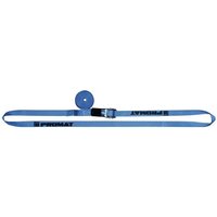 Promat - Zurrgurt din en 12195-2 Länge 4 m Breite 25 mm mit Ratsche lc u 800 daN von PROMAT