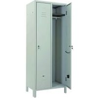 2-Sitzer-Ankleideschrank mit Lock-in-Kit von PROMETAL