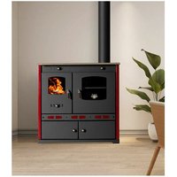 Prometey - Stufa a Legna Cucina con piano in ceramica Eco Retro - 7.38 kw eek a+ von PROMETEY