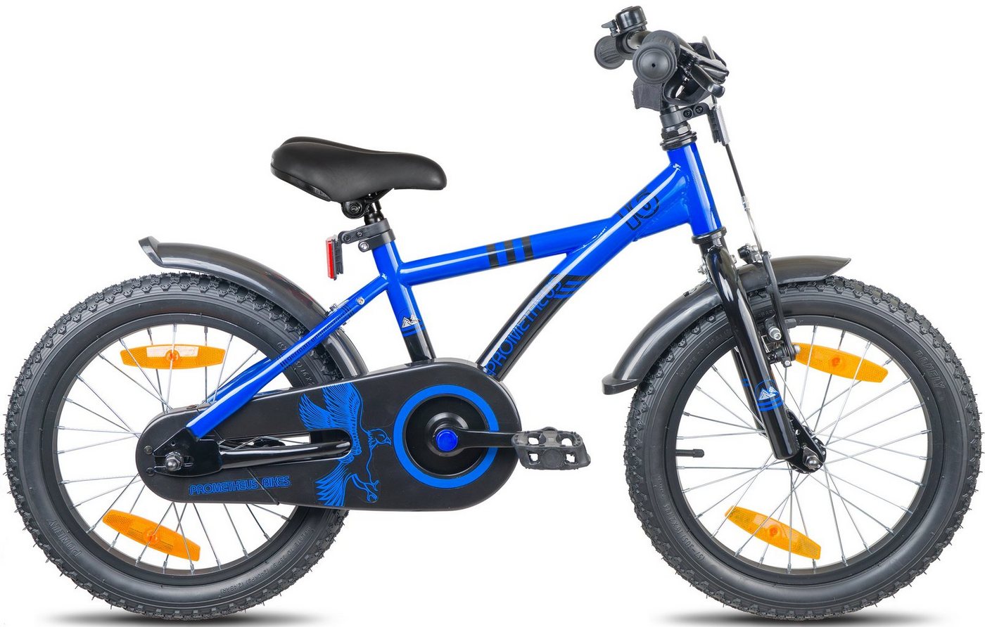 PROMETHEUS BICYCLES Kinderfahrrad BLUE Hawk, 1 Gang, ohne Schaltung von PROMETHEUS BICYCLES