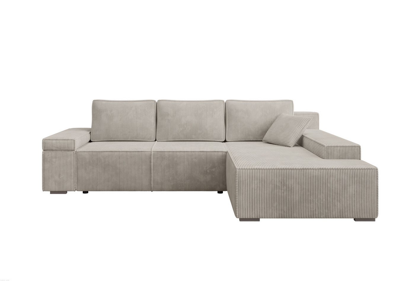 PROMETO Möbel Ecksofa L-Form Sofa mit Schlaffunktion, Bettkasten, Links/Rechts Milo PROMETO Möbel Ecksofa L-Form Sofa mit Schlaffunktion, Bettkasten, Links/Rechts Milo von PROMETO Möbel