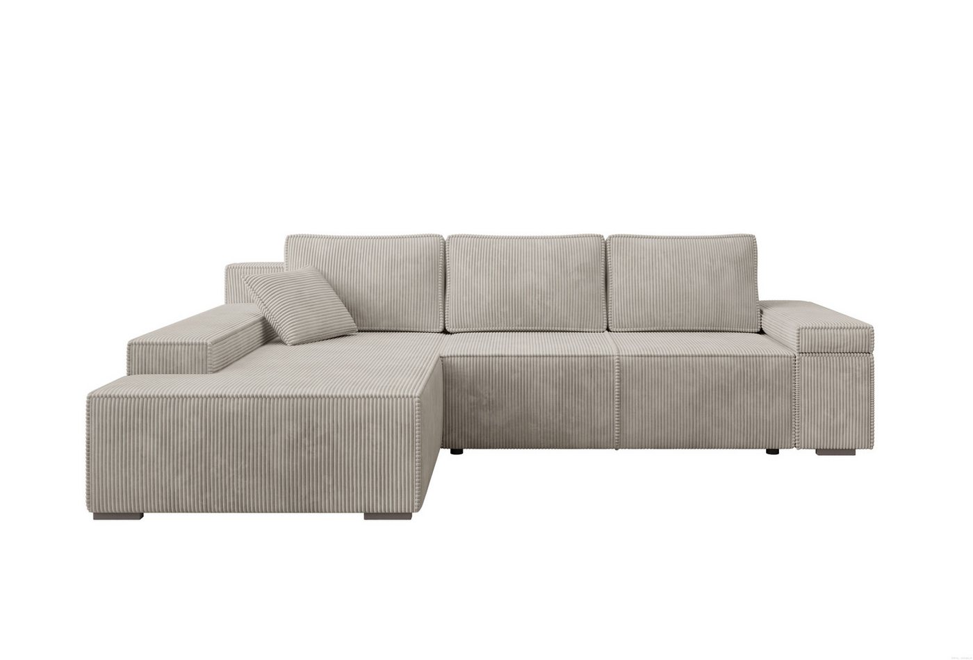 PROMETO Möbel Ecksofa L-Form Sofa mit Schlaffunktion, Bettkasten, Links/Rechts Milo PROMETO Möbel Ecksofa L-Form Sofa mit Schlaffunktion, Bettkasten, Links/Rechts Milo von PROMETO Möbel