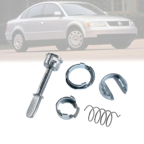 PROMOLINK Türschloss Schließzylinder Reparatursatz Türschlosszylinder Türschloss Zylinder Ersatzteile 52mm vorne links rechts für Passat B5 B5.5 Lupo Superb Arosa A6 3B0837167 von PROMOLINK