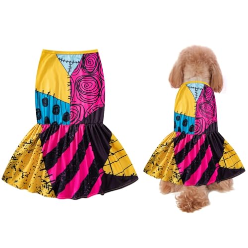Halloween-Kostüm für Hunde, Motiv: Nightmare Before Christmas, für mittelgroße und große Hunde, Größe L Halloween-Kostüm für Hunde, Motiv: Nightmare Before Christmas, für mittelgroße und große Hunde, Größe L von PROMOTED TO BIG SISTER