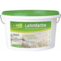 Pronatur - Lehmfarbe Naturweiß 5 l weiß Wandfarbe von PRONATUR