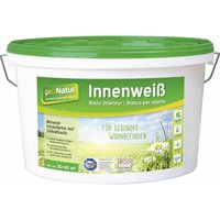 Pronatur - Mineralfarbe Innenweiß 5 l weiß Wandfarbe von PRONATUR