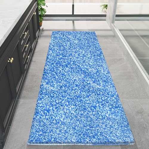 PROOVEELLY Badezimmerteppich, rutschfest, waschbar, 150 x 60 cm, extra weich, saugfähig, Mikrofaser, schnell trocknend, Gummi-Rückseite, maschinenwaschbar, Badematten für Badezimmerboden, Badewanne PROOVEELLY Badezimmerteppich, rutschfest, waschbar, 150 x 60 cm, extra weich, saugfähig, Mikrofaser, schnell trocknend, Gummi-Rückseite, maschinenwaschbar, Badematten für Badezimmerboden, Badewanne von PROOVEELLY