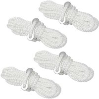 Abspannleine polyester 3 mm x 3 m - set mit 4 stuck von PROPLUS