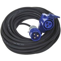 Cee verlangerungskabel 25m mit cee winkelstecker schuko steckdose 3x25mm von PROPLUS