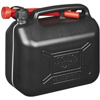 Kraftstoffkanister 10l kunststoff schwarz un gepruft von PROPLUS