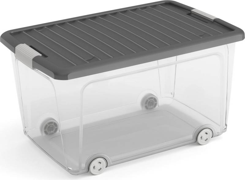 PROREGAL® Aufbewahrungsbox SuperSparSet Mehrzweck Aufbewahrungsbehälter HAWK mit Deckel (2 St) von PROREGAL®