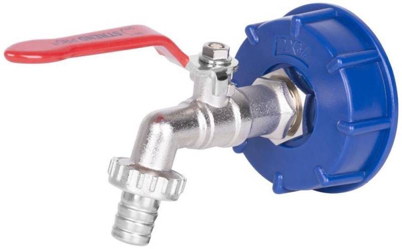 PROREGAL® Bewässerungssystem Set, Ventil 1 / 2-3 / 4", Kunststoff- und Zinkreduktion, Abfluss, für von PROREGAL®