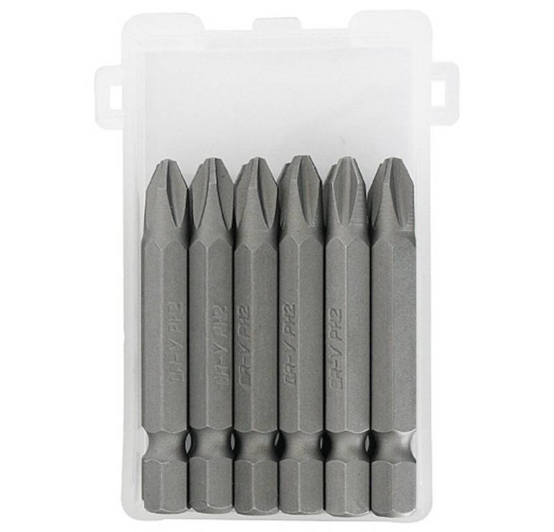 PROREGAL® Bit-Schraubendreher Bit-Set 12 Stück, CR-V/PH von PROREGAL®
